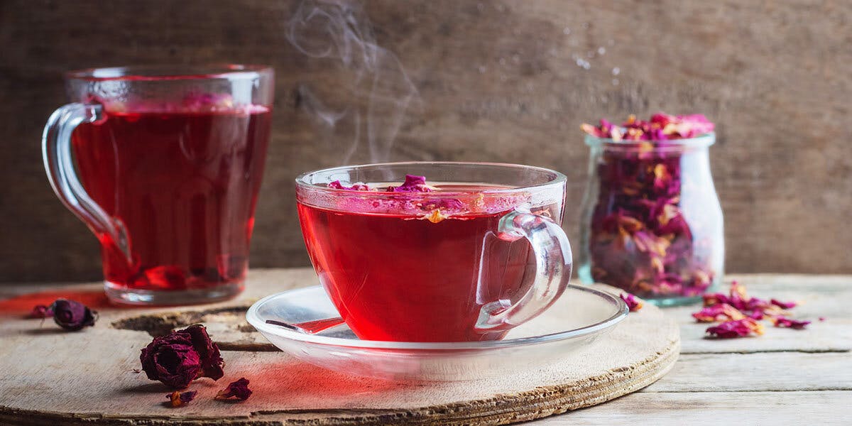 This pink gin and apple hot toddy, infused with Frangelico, is the