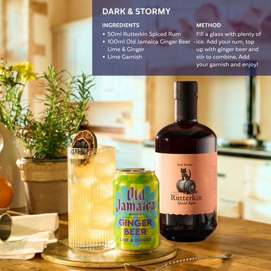 Dark & Stormy Cocktail Set