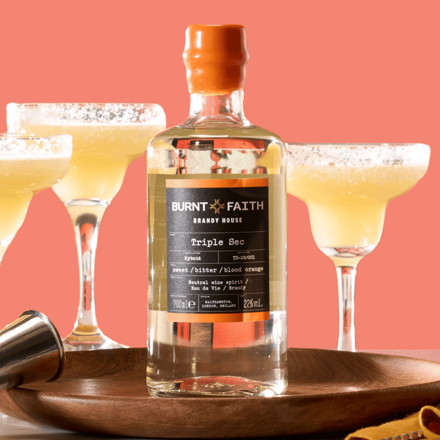 Burnt Faith Triple Sec Liqueur| 22% 70cl