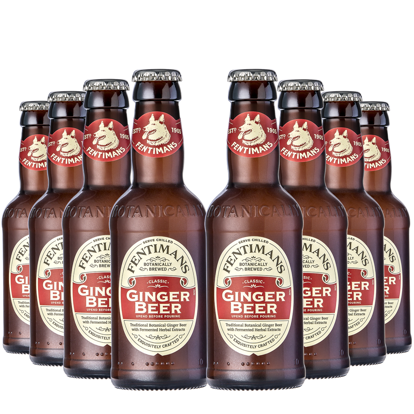 Fentimans Ginger Beer (8 x 200ml)