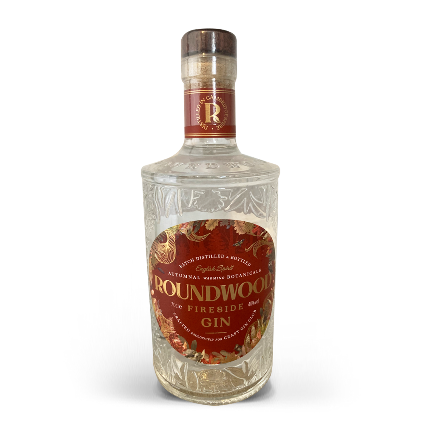 Roundwood Fireside Gin | ABV 40% 70cl