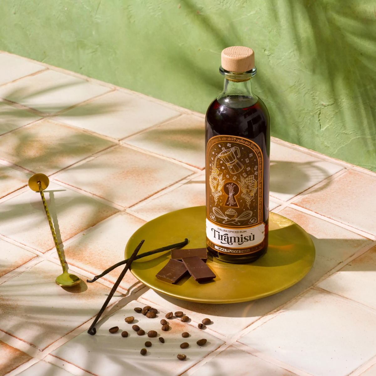 Mezzanote Tiramisu Rum | ABV 37.5% 70cl