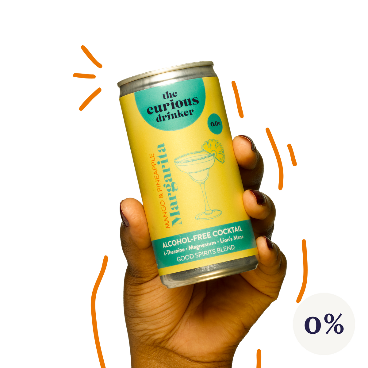 Alcohol-Free Mango & Pineapple Margarita | ABV 0%