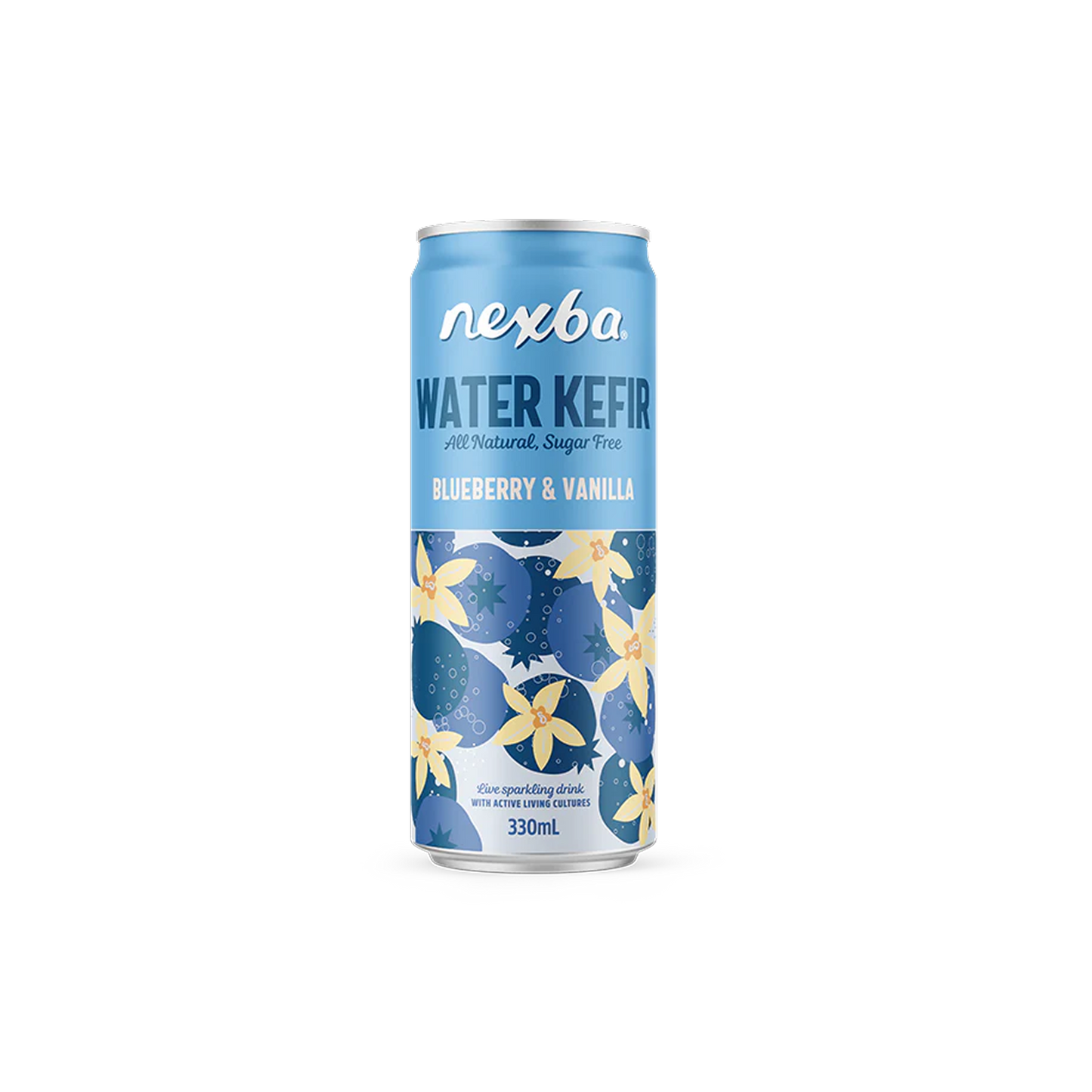 Nexba Blueberry & Vanilla Water Kefir