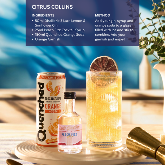 Citrus Collins Cocktail Set