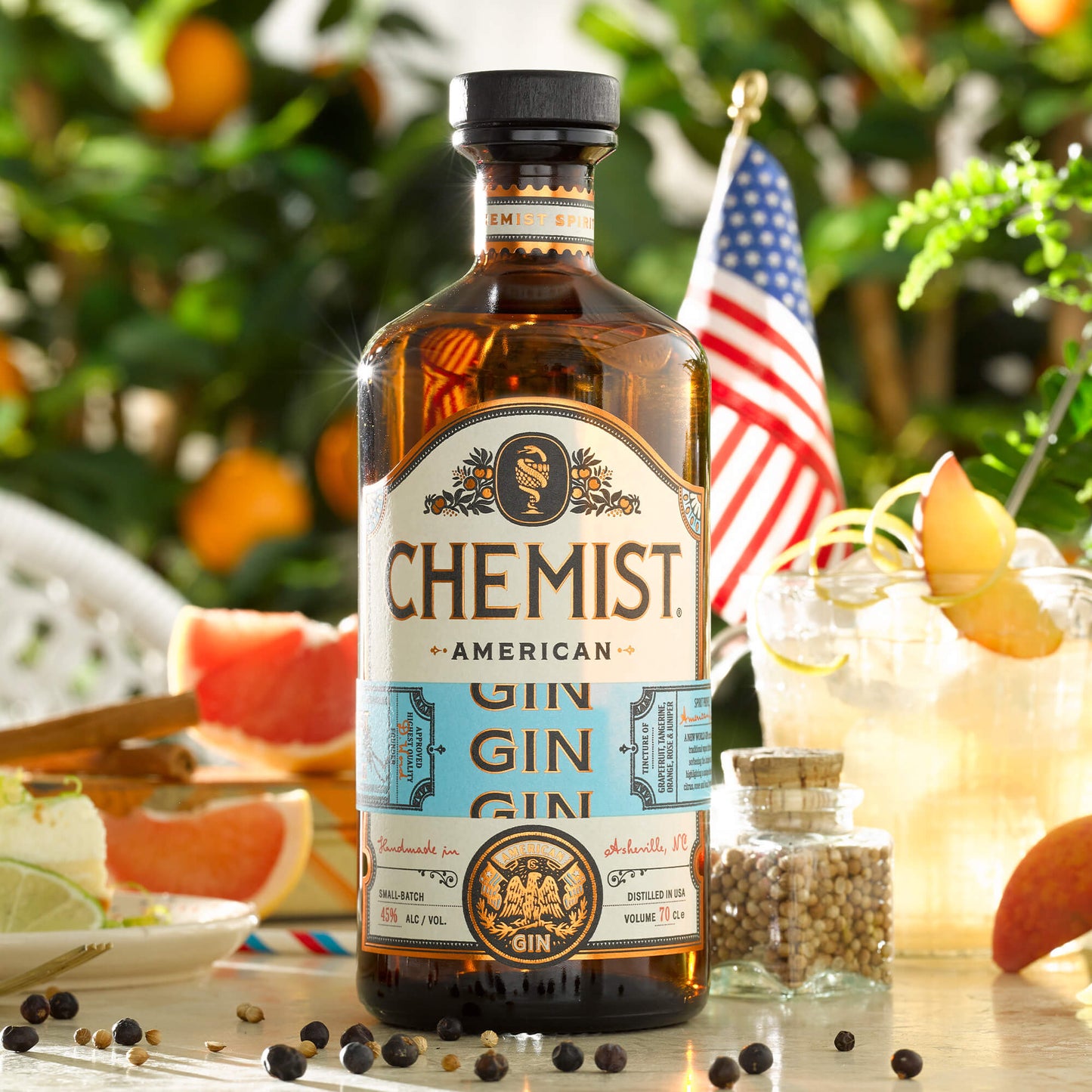 Chemist Spirits American Gin | ABV 45% 70cl