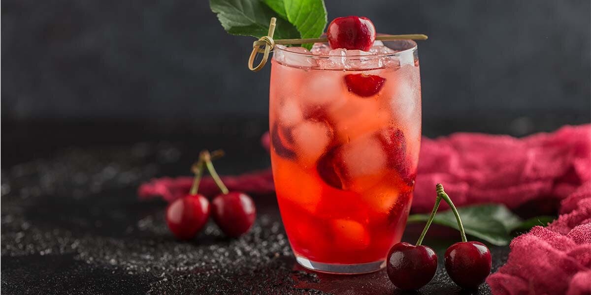 This cherry and vanilla cocktail is a delicious alternative to your usual G&T