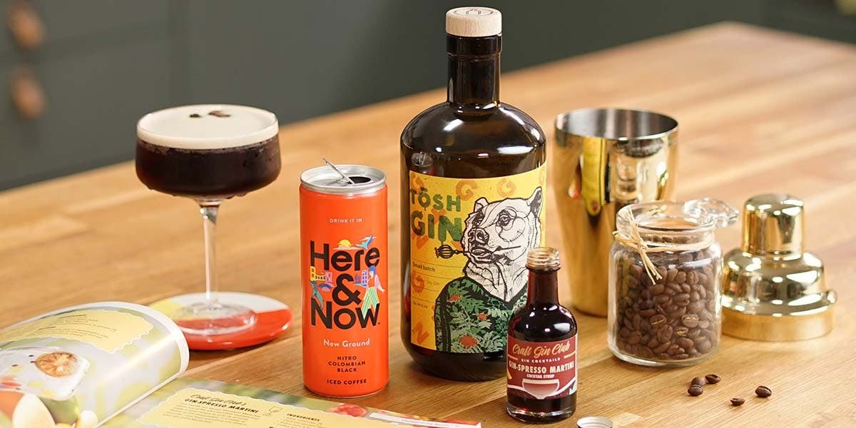 Craft Gin Club's Gin-spresso Martini is changing the way we drink espresso martinis!