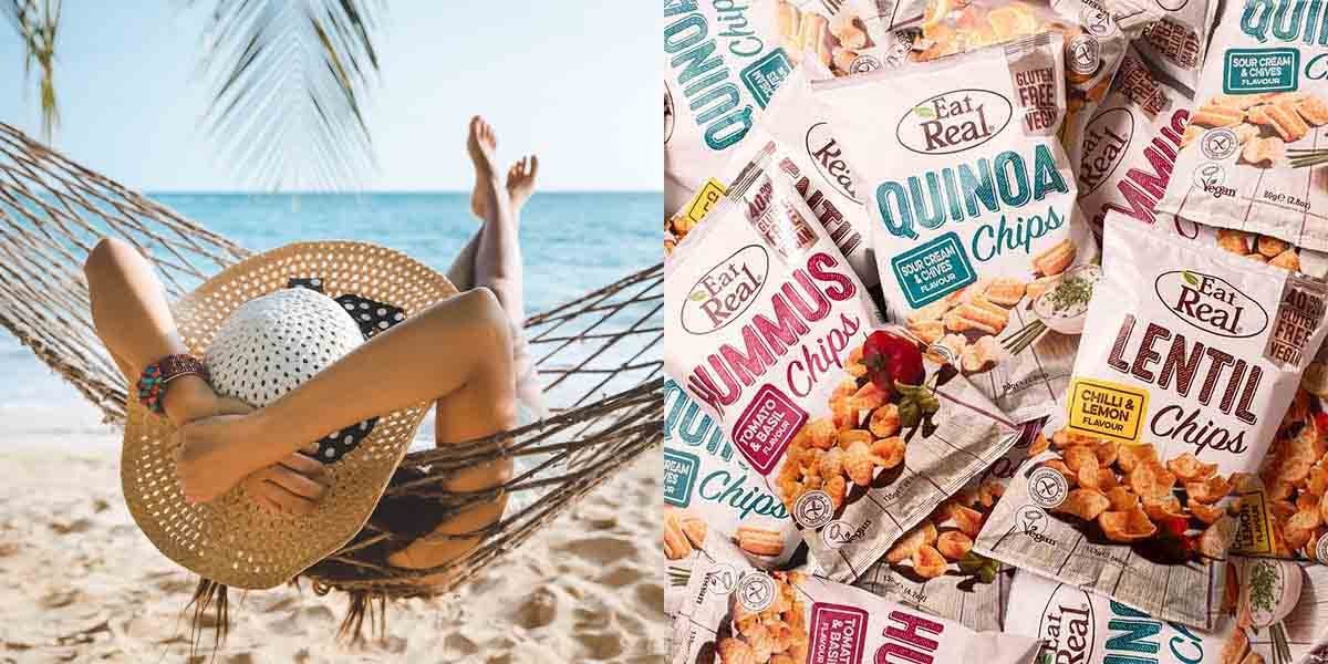 Plan a ginny getaway and we'll tell you the perfect Eat Real snack and cocktail pairing to take with you!