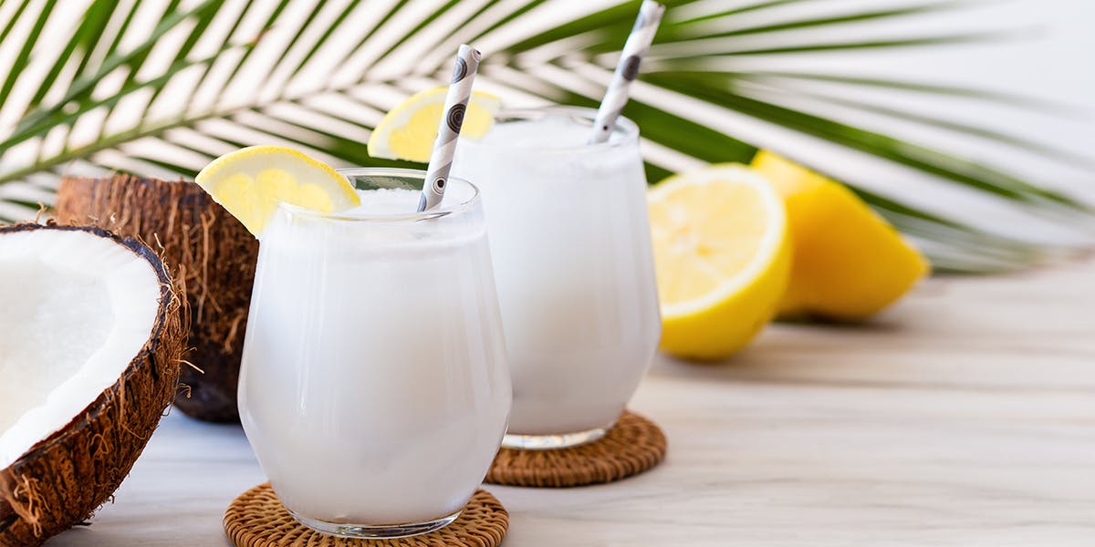 A coconut milk and gin cocktail to bring back all your best holiday memories