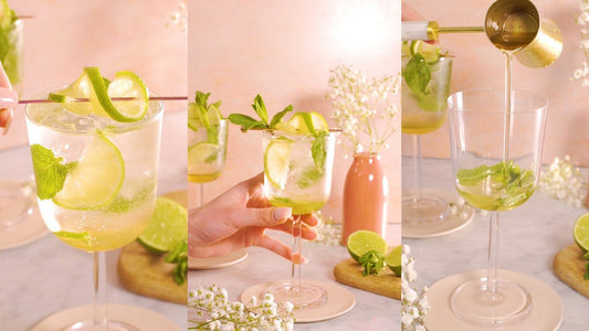 Try our ginny twist on the Hugo Spritz! It's the ultimate summer spritz...