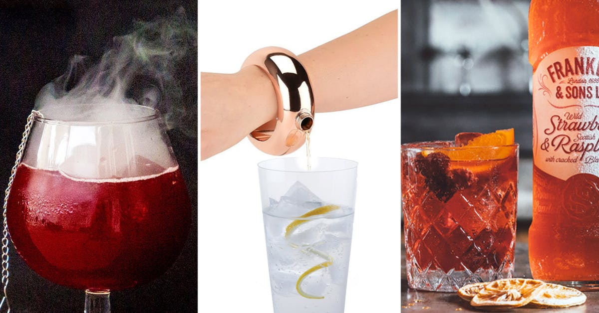 Week in Gin: Bracelet flasks, jammy cocktails and gin trains!