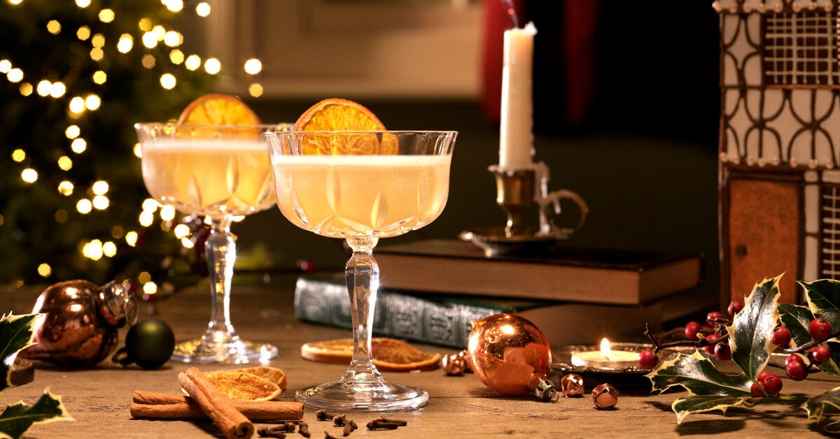 December's Cocktail of the Month is Christmas in a glass!