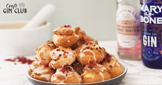 Gin & Tonic Profiteroles are the dessert we want, need & deserve!