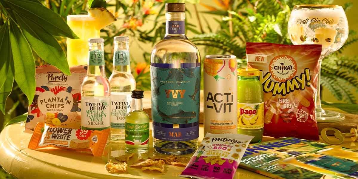 Get a taste of sunshine in a bottle with Craft Gin Club's January 2023 Gin of the Month box!