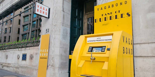 This genius bar has opened an ATM dispensing free prosecco! So when's the gin version coming?!