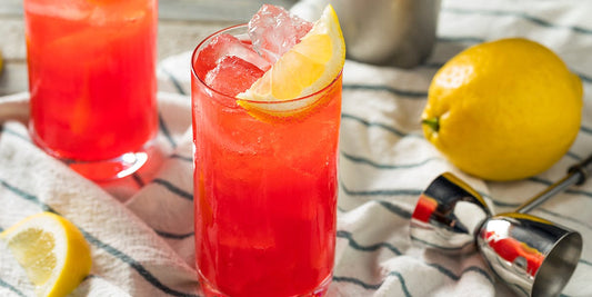 This Sloe Gin Highball is fabulous autumn tipple! 
