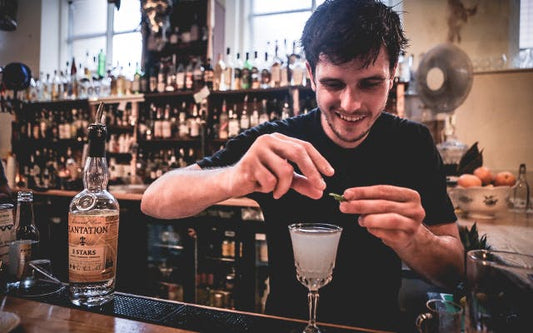 A cocktail couple from a true Ginbassador for our Gin of the Month Burleigh's!