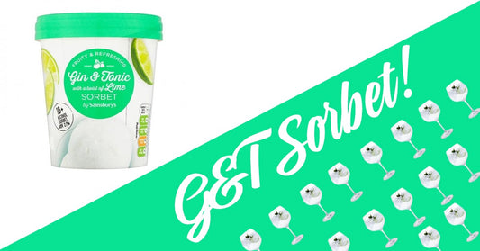 At only 66 calories, this G&T sorbet is what you need in the heat!