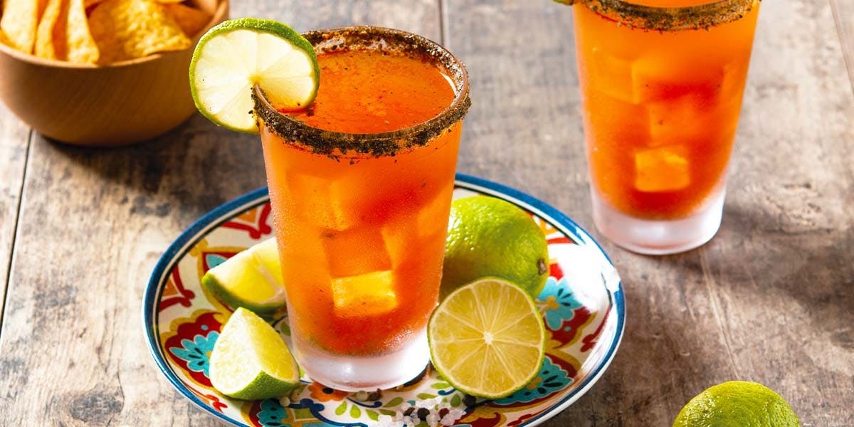 Beer, gin and ginger come together in this fiery yet SO delicious cocktail recipe!