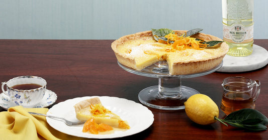 This gin and tonic lemon tart will knock your ginny socks off! 