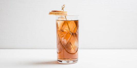 Not a fan of tonic water? This easy gin cocktail uses apple juice as the mixer - and it's scrummy!