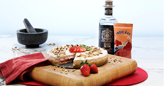 Vegan Strawberry Cheesecake