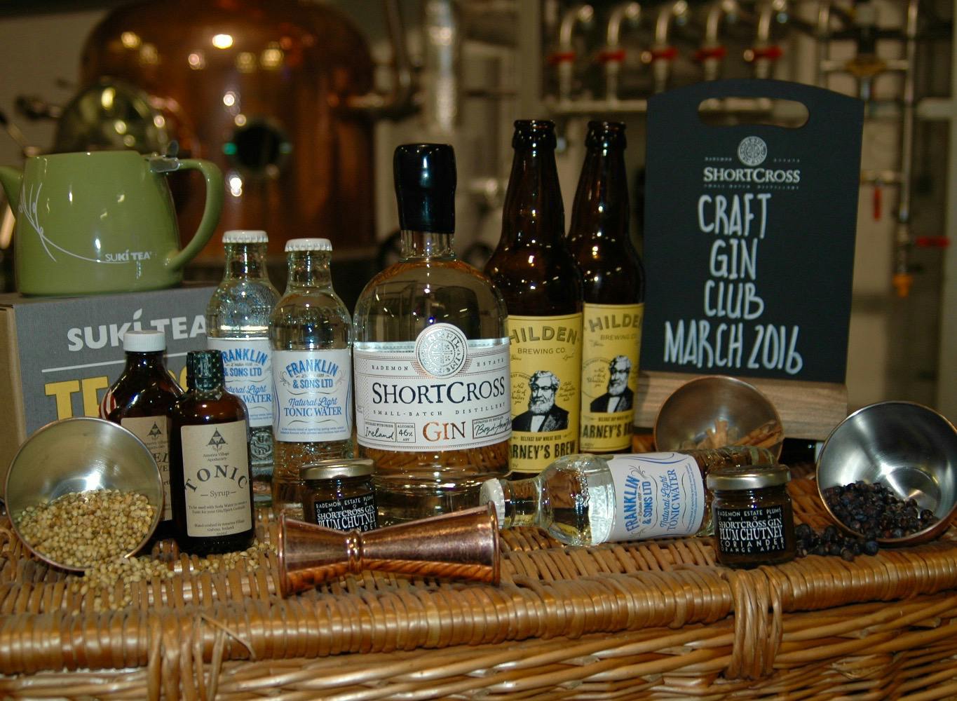 Who's won a luxury Shortcross Gin hamper?