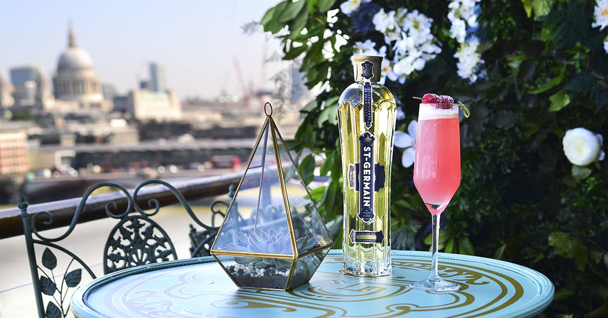 Elderflower liqueur is the essential ingredient this summer