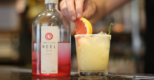 A simple, yet oh so tasty Salty Dog gin cocktail! 