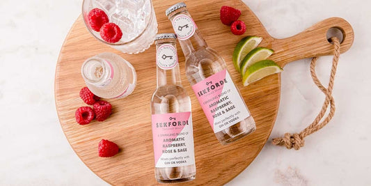 Meet the gorgeous new mixer that's here to change the way you drink gin: Sekforde Raspberry, Rose and Sage Soda! (Tonic, watch out!)