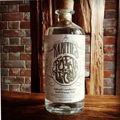 October's incredible Poetic License Spiced Cranberry and Orange Rarity Gin