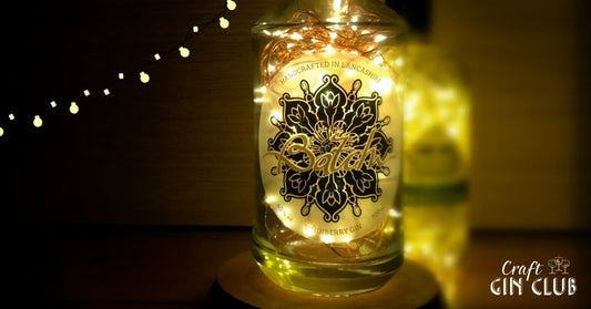 How to turn your gin bottle into de-light-ful décor!