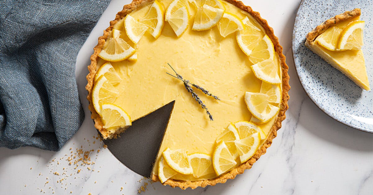 When life gives you lemons.. make a gin-spiked Lemon Tart!