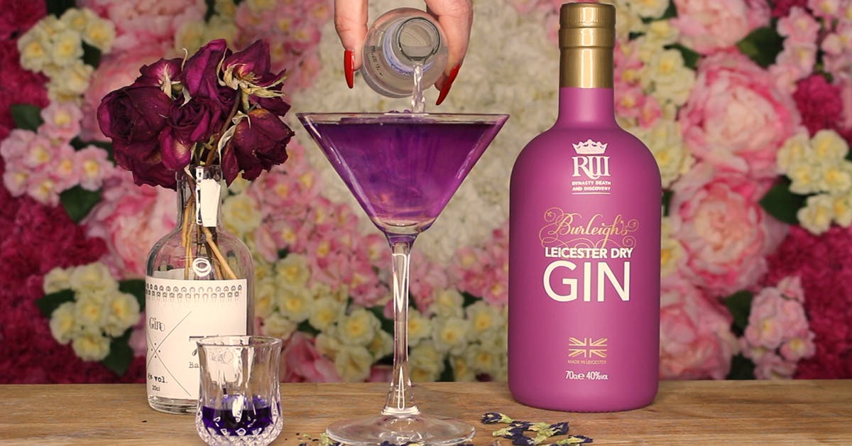 Make your own enchanted, colour changing gin!