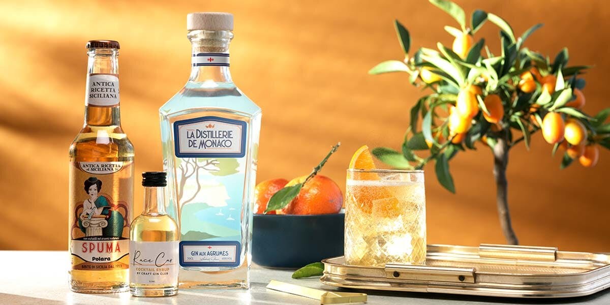 Try our May 2020 Cocktail of the Month: Craft Gin Club's Race Car!