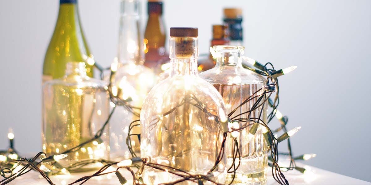 5 Festive Ways To Upcycle Your Empty Gin Bottles This Christmas
