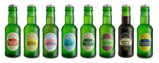 Rose tinted gin glasses - Fentimans Botanically Brewed Beverages