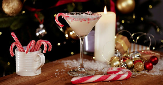 Make this delicious Candy Cane Martini with tea! 