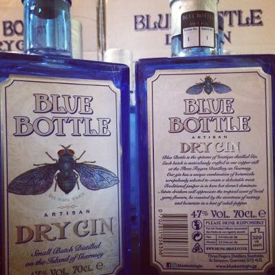 Blue Bottle Gin: The Ginsect from Guernsey