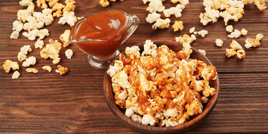 This gin-infused butter caramel sauce is the only thing you'll ever want to pour on your popcorn ever again