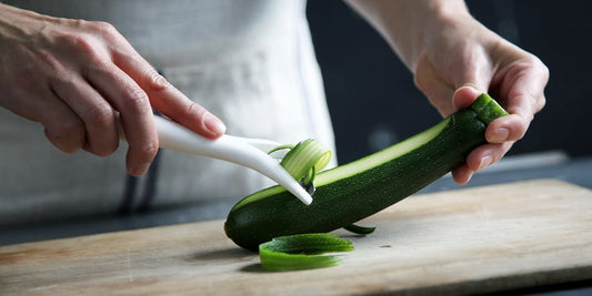 Back to basics: how to make a cucumber rose cocktail garnish