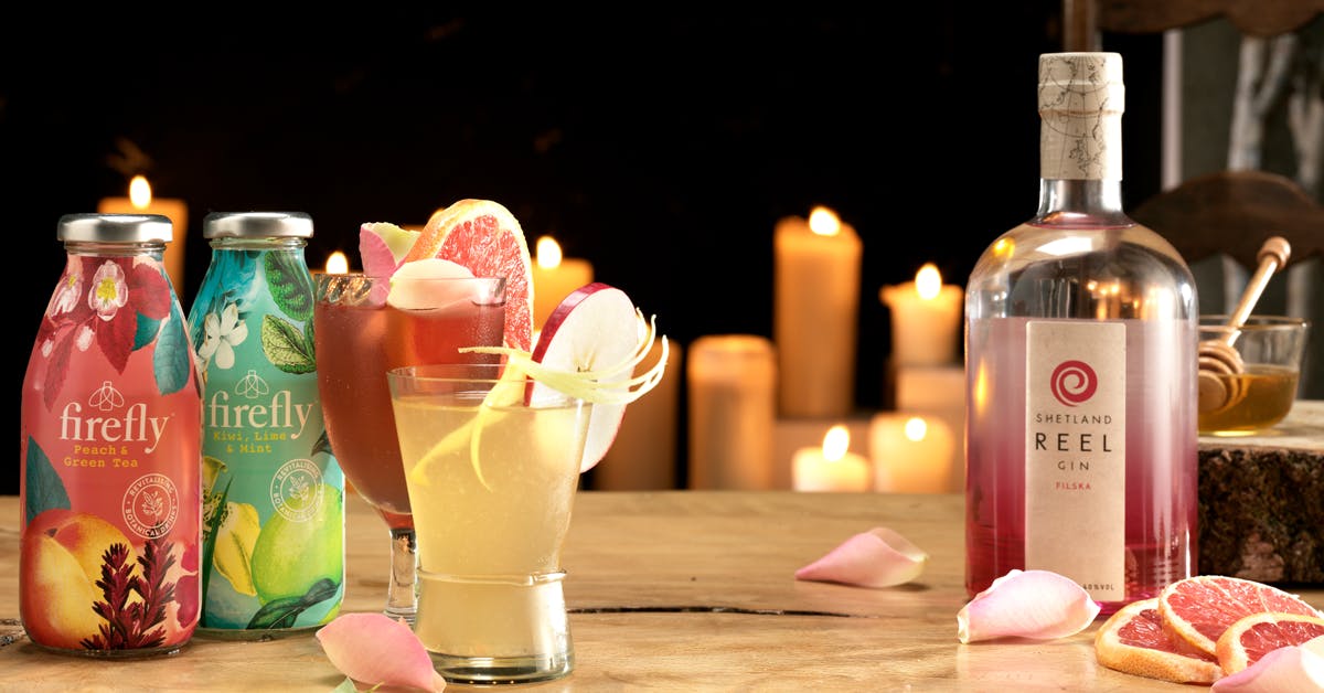 Fabulous firefly cocktails - gin mojito anyone?! 