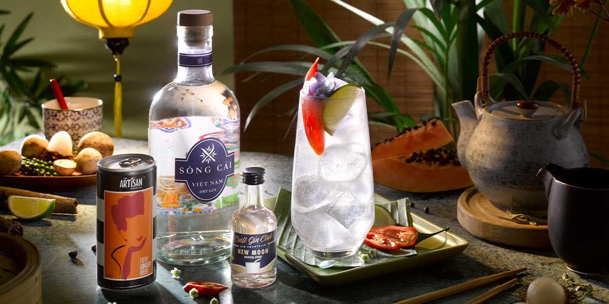 Craft Gin Club's New Moon is the perfect cocktail to start the new year with! 