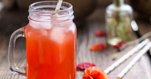 Fennel and rhubarb cocktail
