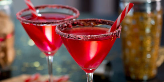 This sweet sloe gin cocktail is perfect for enjoying with a salty snack!