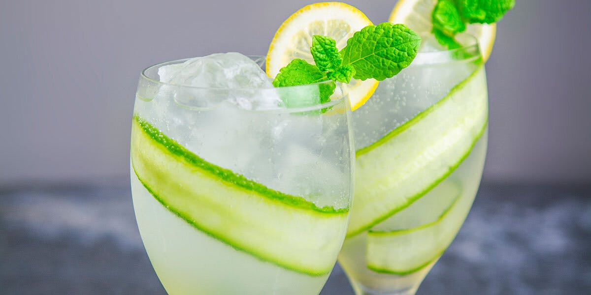 This elderflower and prosecco gin spritz is the perfect tipple!