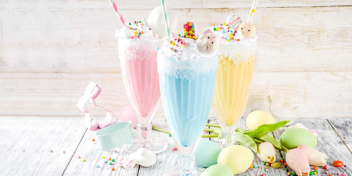 These boozy Easter Egg milkshakes taste as good as they look!