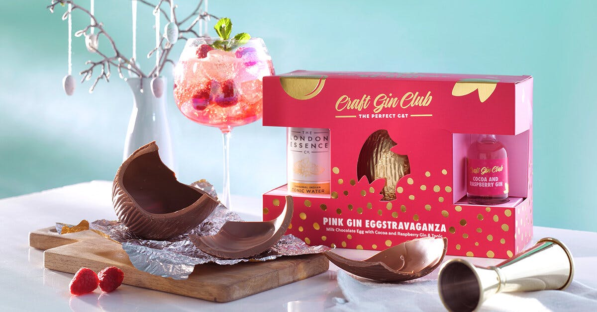 It's going to be a cracking Easter with our new Pink Gin Eggstravaganza Gin & Tonic Egg!
