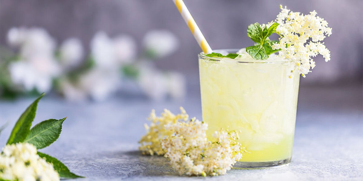 Elderflower, gin and lime: a refreshing spring cocktail you can make in moments!